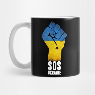 i stand with ukraine, sos ukraine Mug